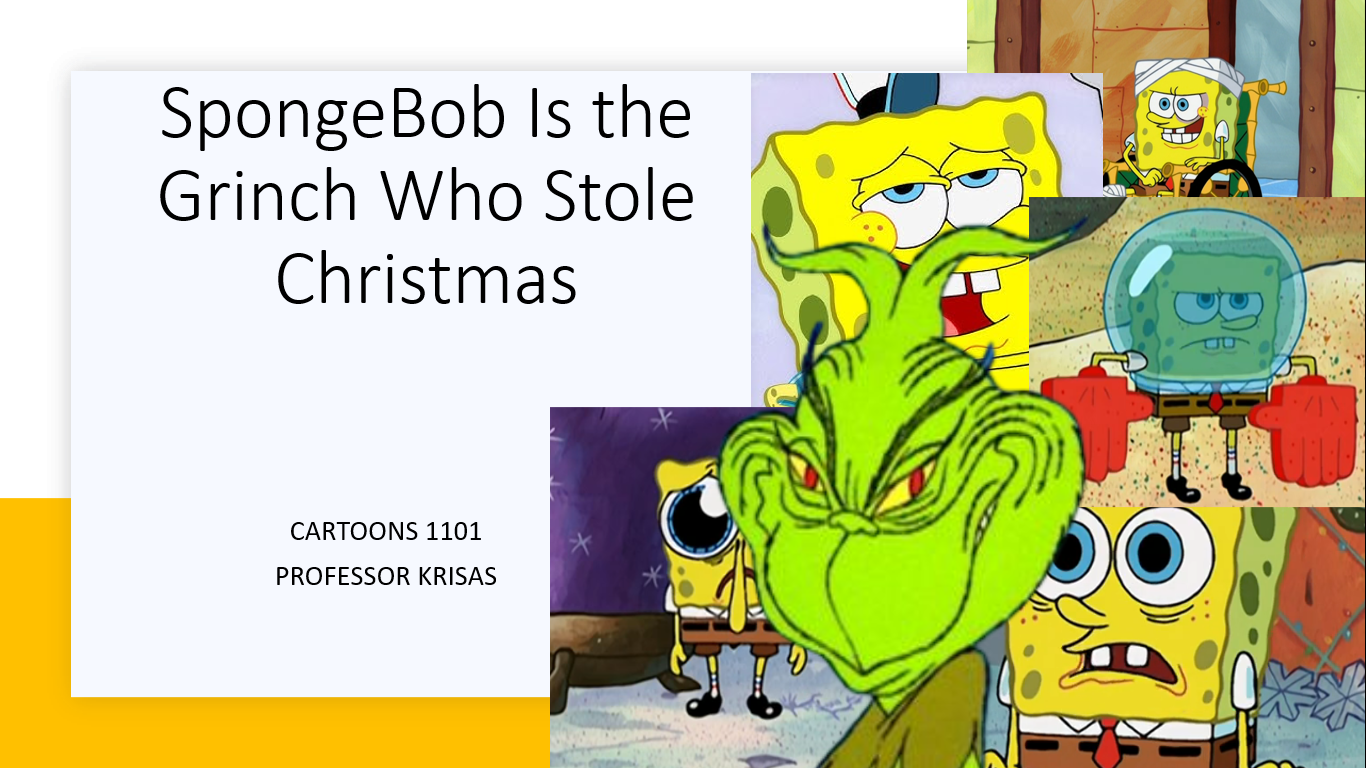 SpongeBob SquarePants Christmas Conspiracy Theory Lecture PowerPoint